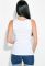 Майка женская стильная 81P8949 (белый)