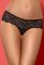Merossa трусики відкриті Obsessive (черный)