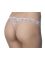 Трусы стринги женские Милавица 26704 (серый/фиолетовый)