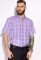Чоловіча сорочка 120PAR116 (фіолетовий)
