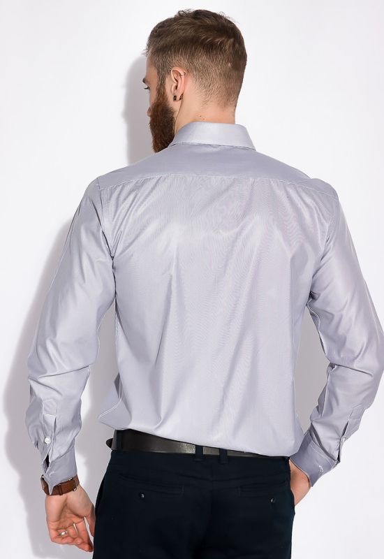 Мужская рубашка 120PAR188 (светло-серый)