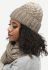 Набір шапка-шарф -31371-26 (темно-бежевий)