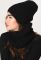 Набор шапка-шарф 31903-8 (черный)
