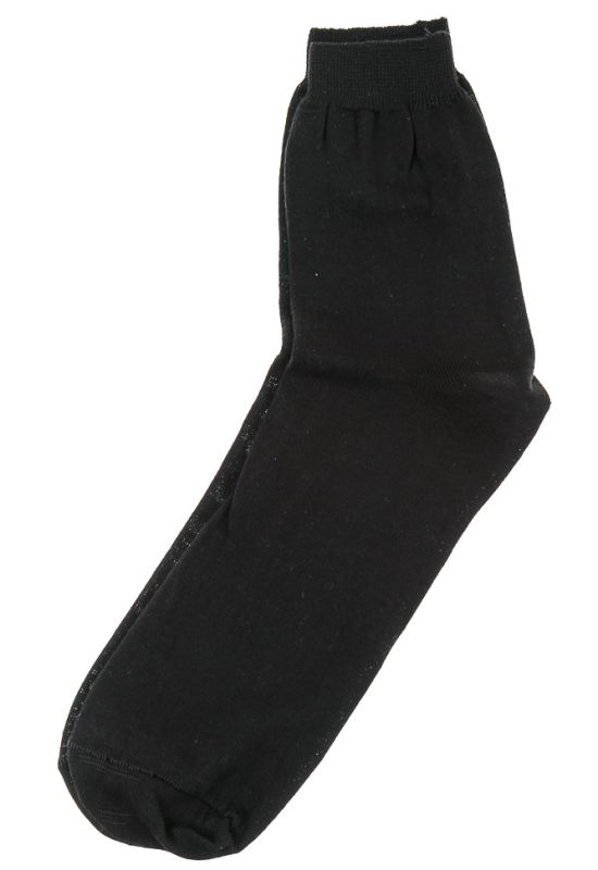 Носки мужские однотонные 21P006 (черный)