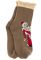 Шкарпетки жіночі 120PNS004-1 (коричневий)