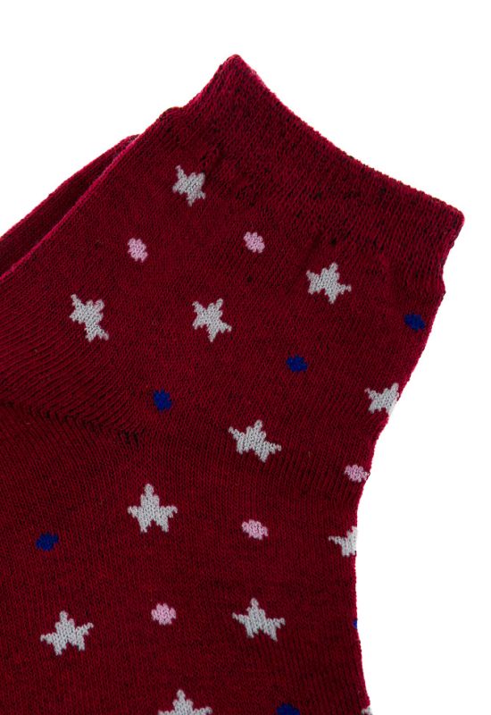 Шкарпетки жіночі 120PNS013 (бордовий)