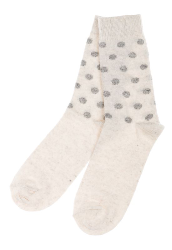 Шкарпетки жіночі 120PNS057 (білий/сірий)