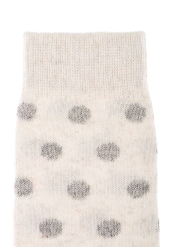 Шкарпетки жіночі 120PNS057 (білий/сірий)