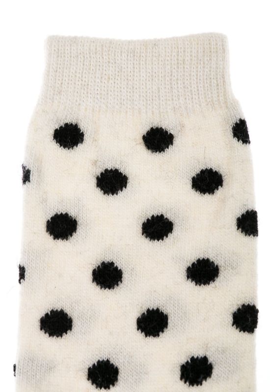 Шкарпетки жіночі 120PNS057 (білий/чорний)