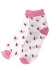 Носки женские 120PRU020 (молочный/розовый)