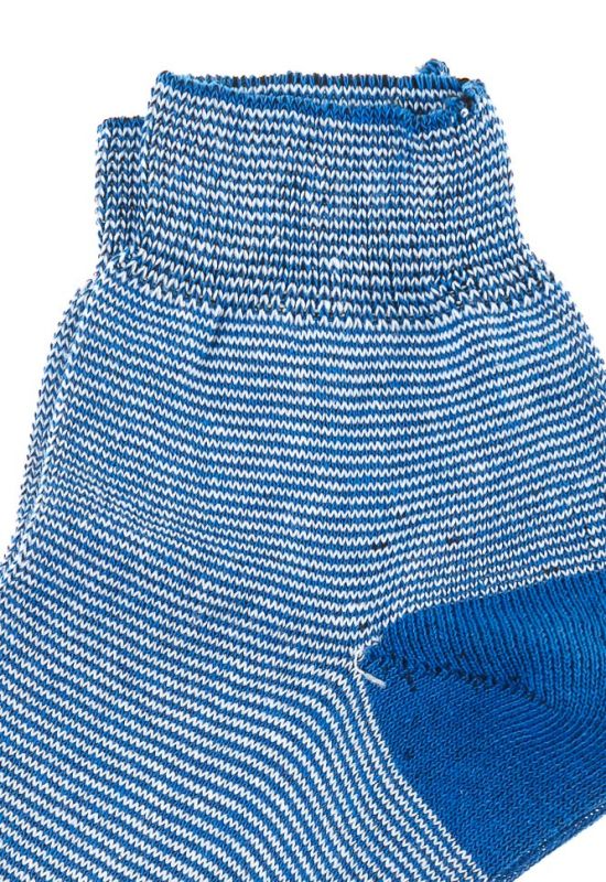 Носки женские в полоску 21P011-1 (синий/белый)