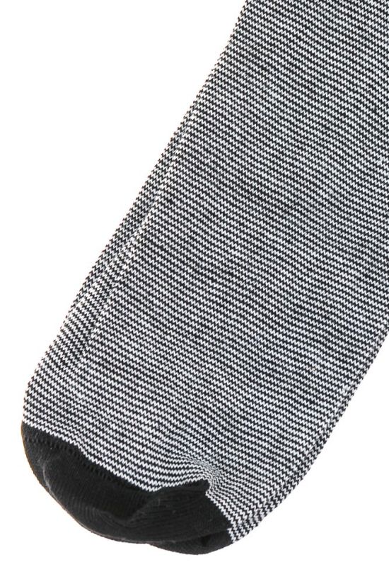 Шкарпетки жіночі в смужку 21P011-1 (чорний/білий)