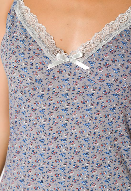 Ночная рубашка женская 107P057 (серый)