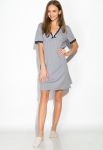 Ночная рубашка женская 107P061 (серый)