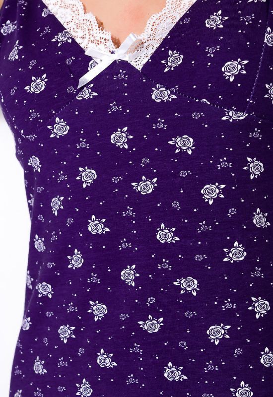 Ночная сорочка женская 107P4-1 (фиолетовый)