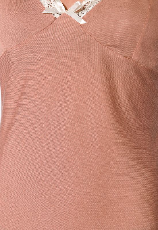 Нічна сорочка жіноча 107P6 (пудра)