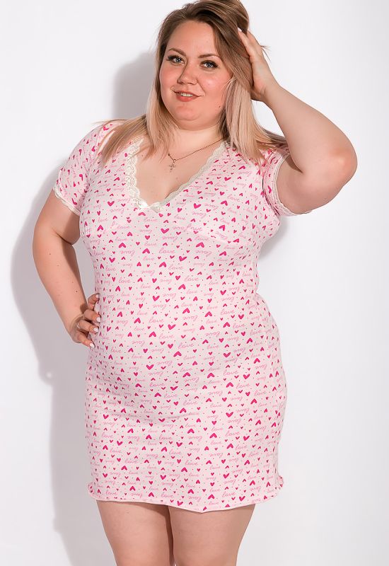 Ночная сорочка женская 107P7-3 (розовый)