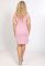 P 0081 Сукня коктейльна прямого крою (рожевий)