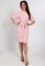 P 2025 Сукня коктейльна з поясом (персиковий)