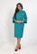 P 2098 A Сукня коктейльна повсякденна (темно-зелена)
