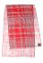 Палантин жіночий принт клітина 73PD018 (сірий/червоний)