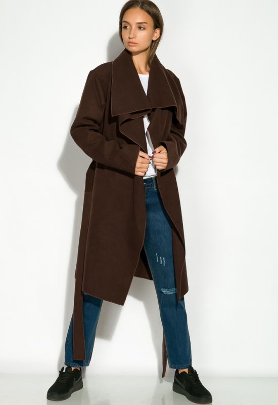 Пальто 110P706 (коричневый)