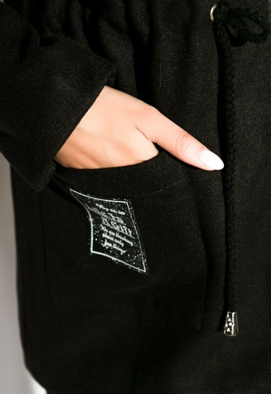 Пальто 120PCH001 (чорний)