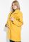Пальто батал укорочене 72PD125 (гірчичний)