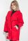 Пальто батал укорочене 72PD125 (червоний)