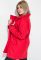 Пальто батал укорочене 72PD125 (червоний)
