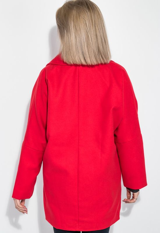 Пальто батал укороченное 72PD125 (красный)