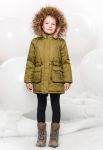 Пальто детское DT-8236-1 (зеленый)