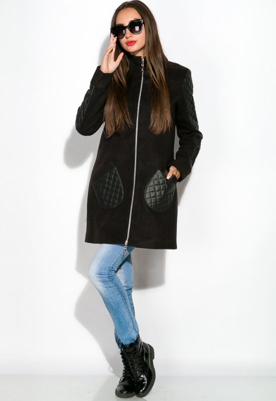 Жіноче пальто 120P18039 (чорний)