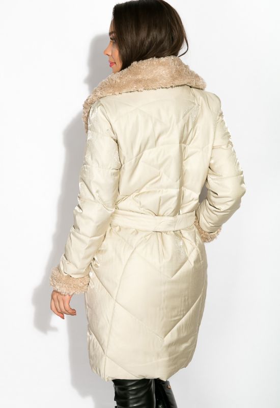 Пальто женское 120PSKL6260 (бежевый)