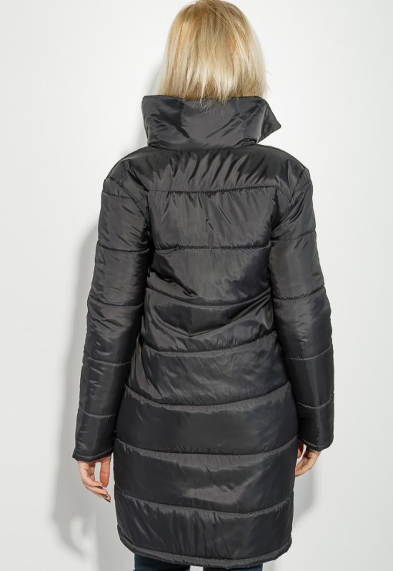 Пальто женское на синтепоне 72PD211 (черный)