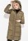 Пальто жіноче з капюшоном 154V002 (хакі)