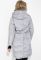 Пальто женское с капюшоном 154V002 (серый)