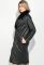 Пальто женское стеганное с мехом 69PD1059 (черный)
