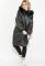 Пальто жіноче зимове стильний крій 69PD1057 (чорний)