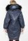 Пальто женское зимнее стильный крой 69PD1057 (темно-синий)