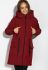 Парка женская 120PLI8922 (бордовый)