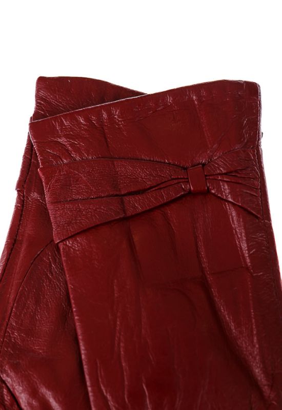 Перчатки женские 120PSTP003 (бордовый)