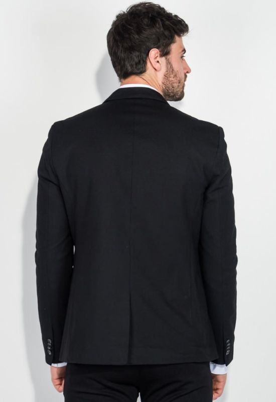 Піджак чоловічий класичний 509F001 (чорний)