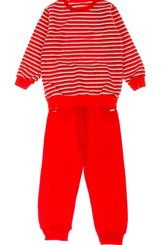 Пижама 120PKL009-1 junior (красный/белый)