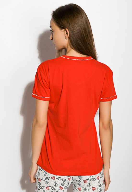 Пижама женская 107P026 (красный)