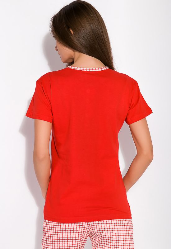 Пижама женская 107P3533 (красный)