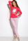 Піжама жіноча 317F083 (малиновий)