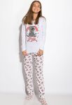 Пижама женская 317F084 (белый)