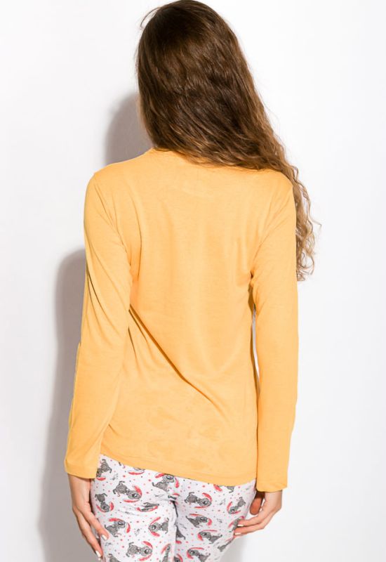 Пижама женская 317F084 (желтый)