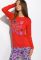 Піжама жіноча 317F085 (червоний)